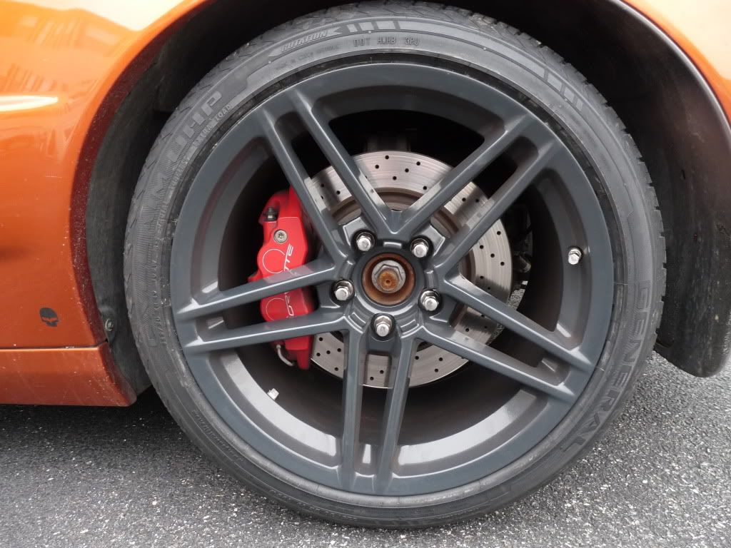 FS.OEM 2008C6Z06 powder coated gunmetal gray wheels/tires, PA